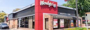 wendys ohio panorama 300x102 - Phoenix,Az,USA -7.30.18;  Wendy's is an American international fast food restaurant chain founded by